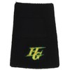 HI-GOLD LBR-200 Baseball Wristband (with Embroidered Window), Black, One Size