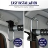 ZONETECH Car Expandable Clothes Hanger Bar - Premium Quality Classic