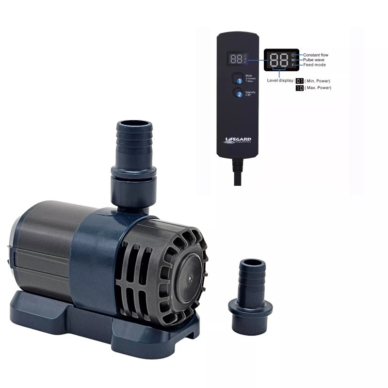 Lifegard 24v DC Variable Speed Pump for Aquarium Hydroponics Submersible