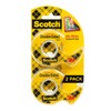 Scotch Double Sided Tape, Permanent, 1/2 in x 400 in,