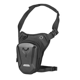Gutriff Thigh Bag and Leg Bag for Men and Women, Sports Leg Bag for Running, Cycling, Motorcycle, Sports and Work, black, L, Casual