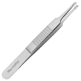 Tweezers – Extra Fine Nib – Angled End – Stainless Steel
