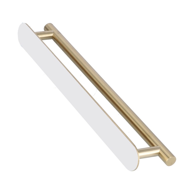 Single Rod Towel Bar 304 Stainless Steel Wall Mount Adhesive