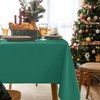 XWZO Table Cloths 54"x80" Tablecloths, Waterproof Green Table Cloth Rectangle