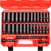 SONIGEKO 29-Piece 1/2" Drive Impact Socket Set - 6 Point