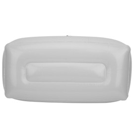 Shanrya Cojín de Asiento Inflable de PVC, 56x27x15cm Cojín de Asiento Inflable para Kayak, PVC Suave, Seguro y Duradero Gris para Barco Inflable Barco de Pesca Kayak