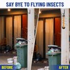 GATCH Fruit Fly Trap (4 Pack), Fly Stick for Mosquitoes,