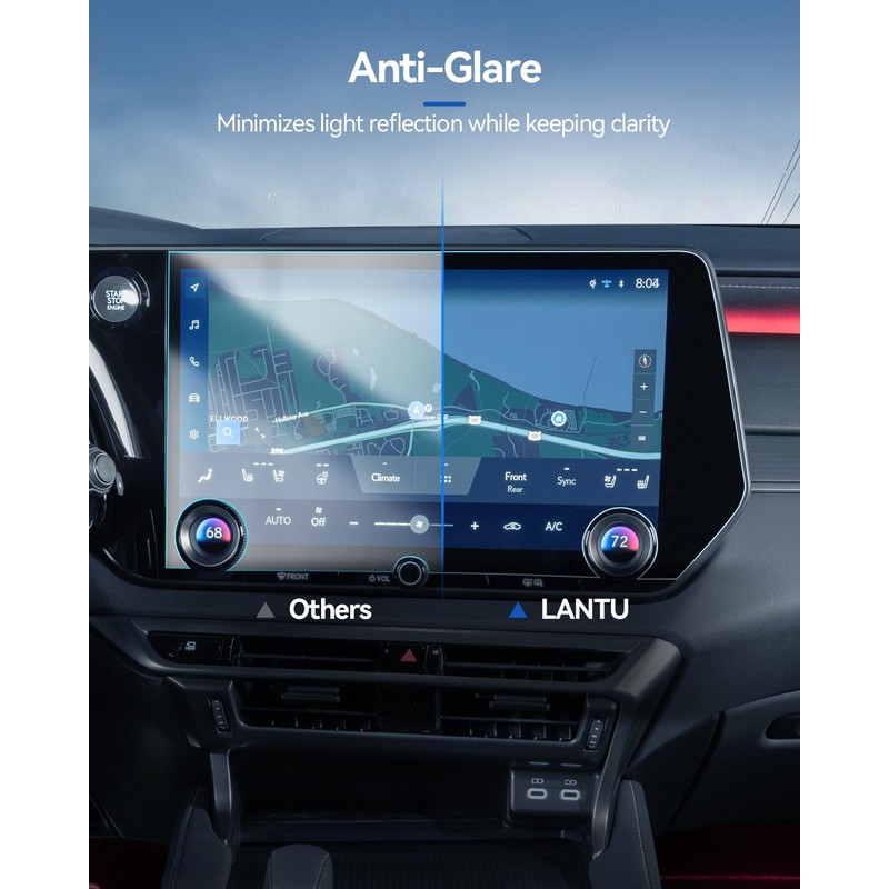 LANTU 2PCS RX&TX 350 Screen Protector for 2023 2024 2025