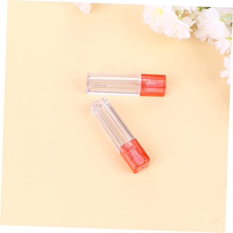 Healeved 1set Refillable Lip Vials with Hydrating Moisture Roll Bottles