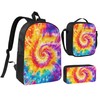 Tie Dye Kid Backpack Set with Lunch Bag & Pencil