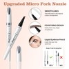 Eyebrow Pen, Waterproof Microblading Eyebrow Pencil, 4 Tip Precise Eye