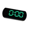LED Clock Dual Mode Auto Dimming Temperature Display Snooze Function