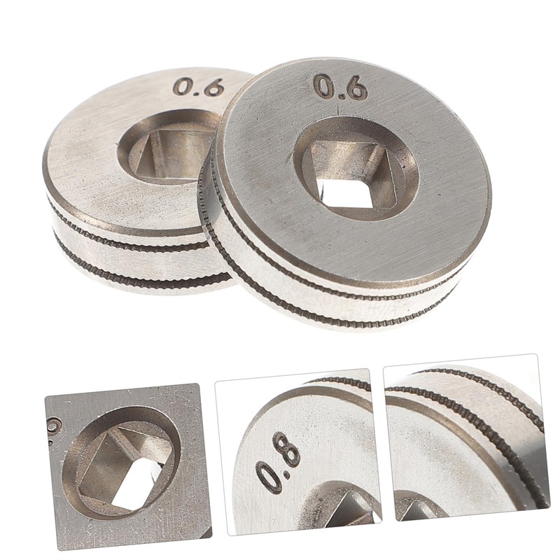 DOITOOL 6pcs Welder Wire Roller Knurled Groove Drive Accessory for