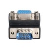 NFHK Adaptador VGA Macho a Hembra 15 Pines 270 Grados