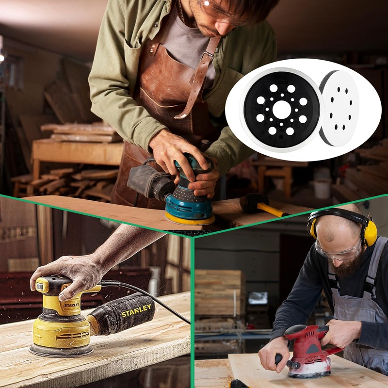 HTTYHT 125mm Sander Backing Pad for Bosch PEX 220 A