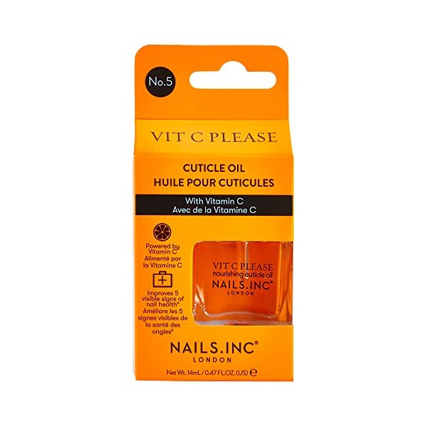 Nails.INC Vit C Please Vitamin C Cuticle Oil, 14ml