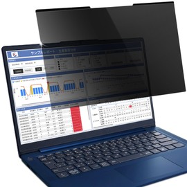 Lifeinnotech 15.6インチ (16:9) マグネット式 覗き見防止フィルター プライバシーフィルター 液晶保護フィルム ブルーライトカット (マグネットシート幅6mmタイプ) アンチグレア 両面使用 着脱