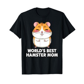 Hamster Costume for Women Mom Girls Hamster Lover Hamster T-Shirt