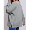 Fisoew Womens Oversized Sweatshirt Casual Crewneck Long Sleeve Fall Pullover