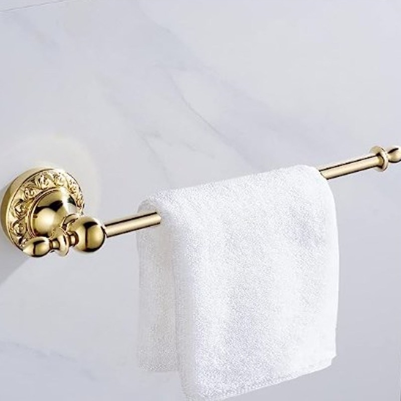 Brass Toilet Paper Holder Antique Vintage Wall Mount Tissue Roll