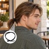 30pcs Hair Ties For Men, Super Elastic Knotted Men Hair