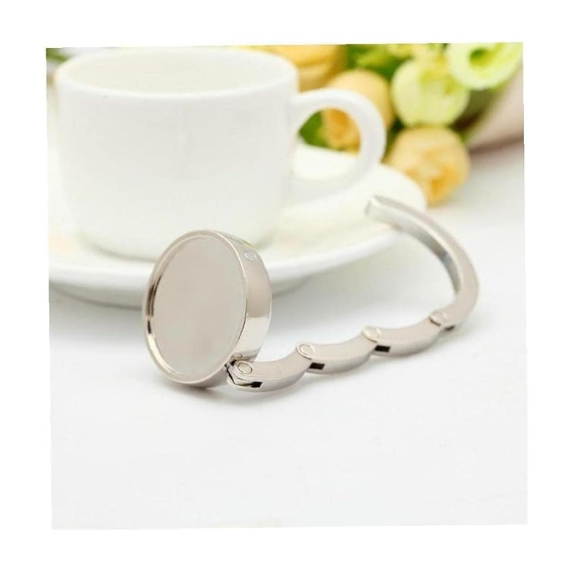 3 PCS Foldable Purse Hook Floding Handbag Hanger Premium Women's