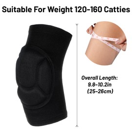 Collision Avoidance Knee Pads Outdoor Sport Kneeling Pads with Thick EVA Foam Padding for Garden House Cleaning Dancing Volleyball Flooring Riding Kneepad Cushion Floor Scrubbing for Men Women (Large)