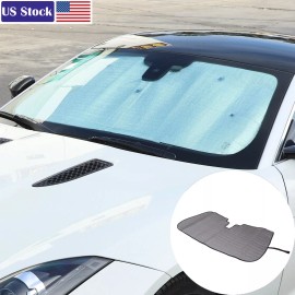 autopart2021 Car Windshield Sunshade Heat Block Cover  For Jaguar F-TYPE 2013-2024 US