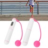 Skipping Rope Electronic Counting Jumping Rope Sports Exercise Fitness Equipment(White