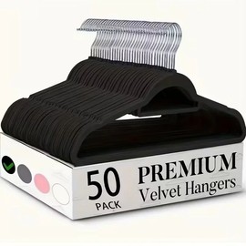 Vellure Velvet Clothes Hanger Space Saving