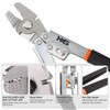HKS Wire Rope Crimping Tool for Loop Sleeves, Aluminum Double