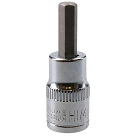 1/4" Hex Key Socket/Bit 3/8" Drive Imperial AF SAE 6 Sided Allen Key 48mm Cr-V