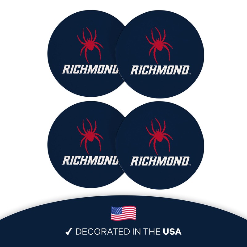 Desert Cactus University of Richmond Ceramic Coasters 4 Pack Spiders