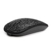 Luxury Bling Dazzling Rechargeable 2.4G Wireless Mouse Covered with Crystal