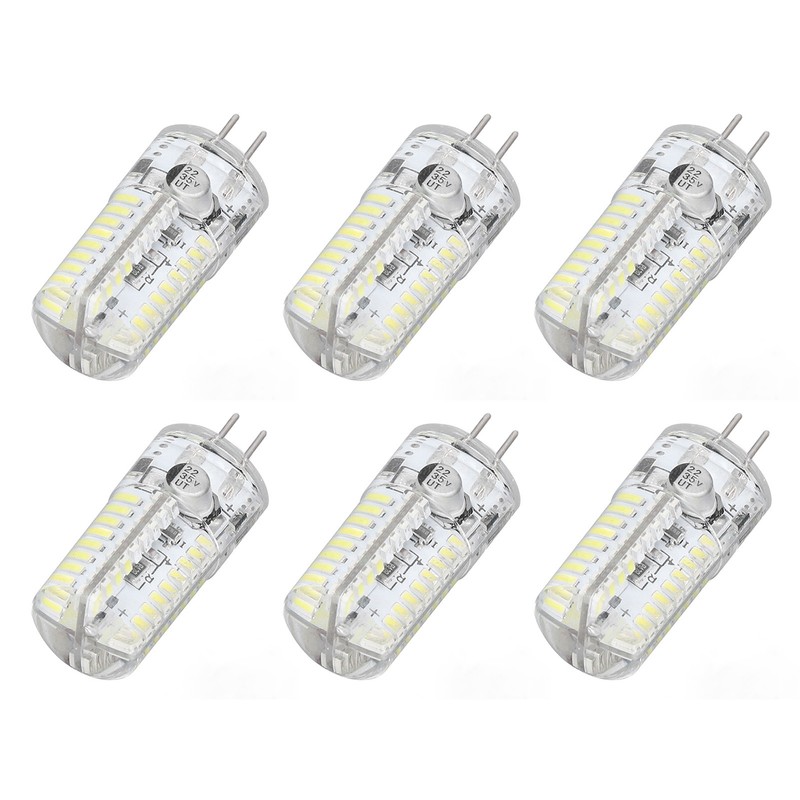 6 Pcs G4 LED Bulbs Bi Pin Base Light Bulbs