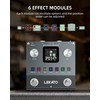 LEKATO Multi Effects Guitar Pedal, Electric Guitar Bass Effects Pedal,