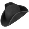 Lipodo Dreispitz Wool Felt Hat Pirate Hat Women/Men – Felt