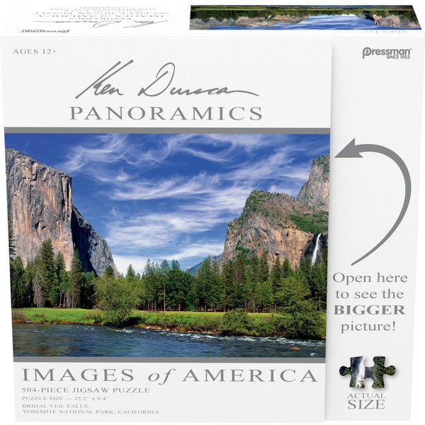 Pressman Images of America Puzzle - Bridal Veil Falls
