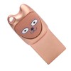 U Disk USB2.0 Memory Metal Flash Drive Cartoon 2‑in‑1 with