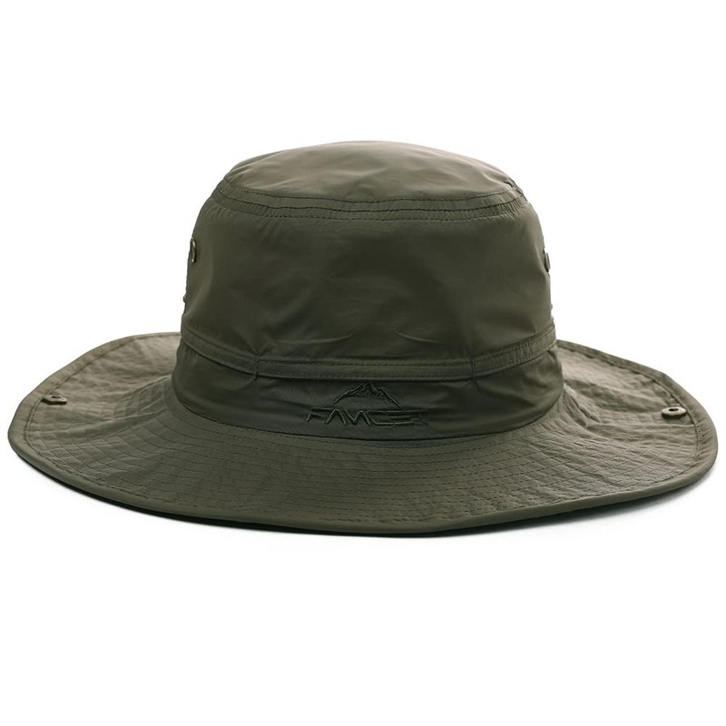 Siggi Safari Hat, Mesh Adventure Hat, Removable, Chin Strap, Foldable,