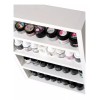 Harta Madera 2 Esmalteros Organizador Maquillaje Jugueteros Minimalista