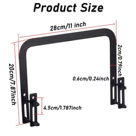 Pack of 2 Mattress Hangers, Mattress Holders, Adjustable Mattress Stabilisers, Non-Slip Mattress Holder, Mattress Collars for Solid, Bed Panels, Floating Beds and Box Spring Bed
