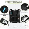 AQIIGOSE Running Hydration Vest, Lightweight Hydration Backpack for Women Men