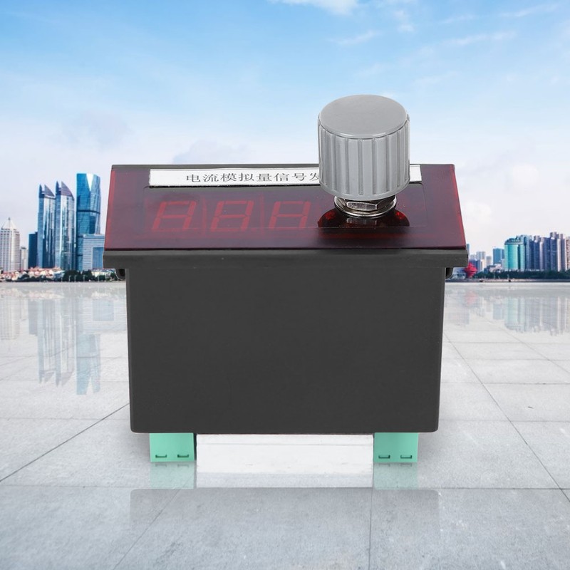 Digital Display Current Generator CS4100MA MultiTurn Potentiometer Adjustment with Large