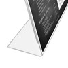 HMF 46934 Display Stand Din A4 Acrylic, L-Stand, Menu Holder,