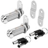 Sissinda Cam Locks RV Storage Locks Keyed Alike, 1-1/2” Fits