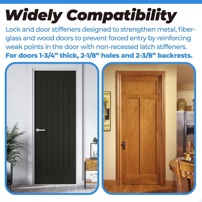 White U 9553 Stainless Steel Lock and Door Reinforcement Plate