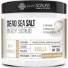 pureSCRUBS Premium Vanilla Body Scrub Set - Large 16oz Dead