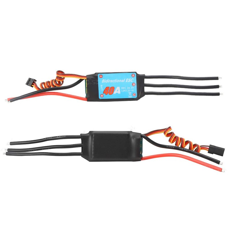 ESC Brushless 2-Way Brushless ESC Electronic Speed Controller for RC