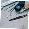 BUGUUYO 10PCS Precision Tweezers for Jewelry Making Crafts Repair Ergonomic